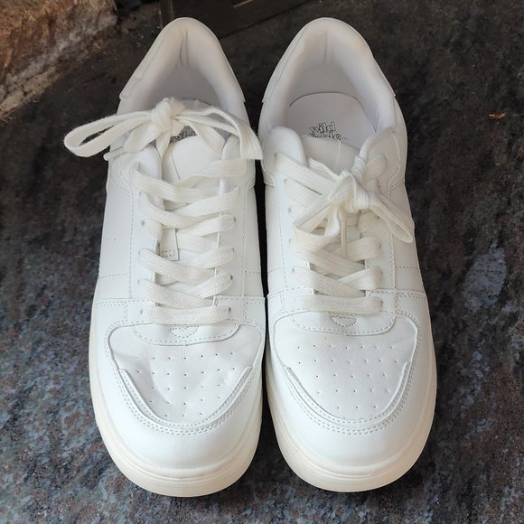 Wild Fable White Platform Sneakers Size 7.5 - Picture 10 of 16